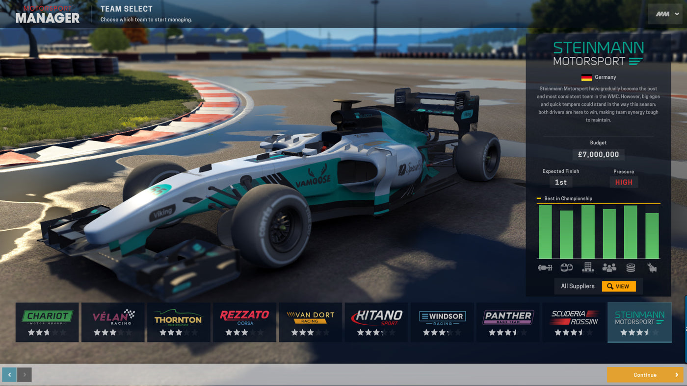 Motorsport Manager - PC (Steam) — скриншот 1