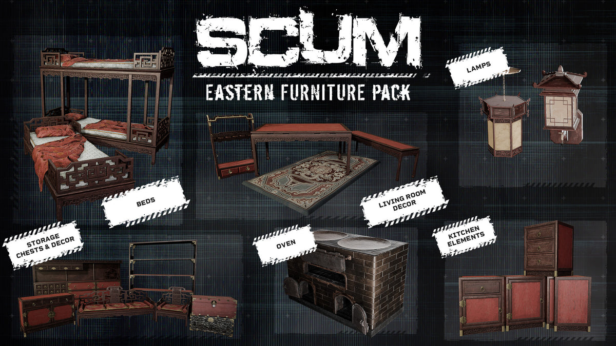 SCUM - Eastern Furniture DLC - PC (Steam) — screenshot 2