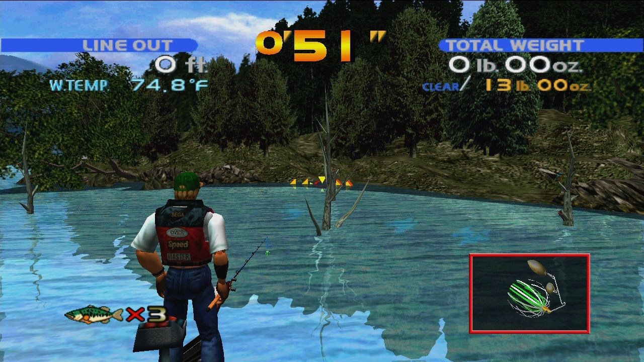 SEGA Bass Fishing screenshot