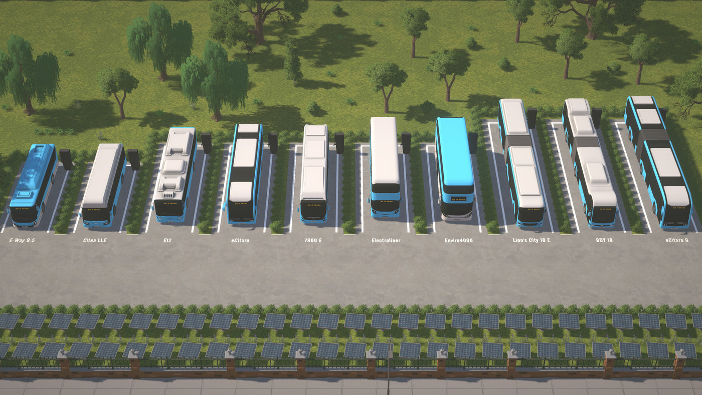 City Bus Manager E-Bus Green Energy DLC - PC (Steam) — скриншот 1