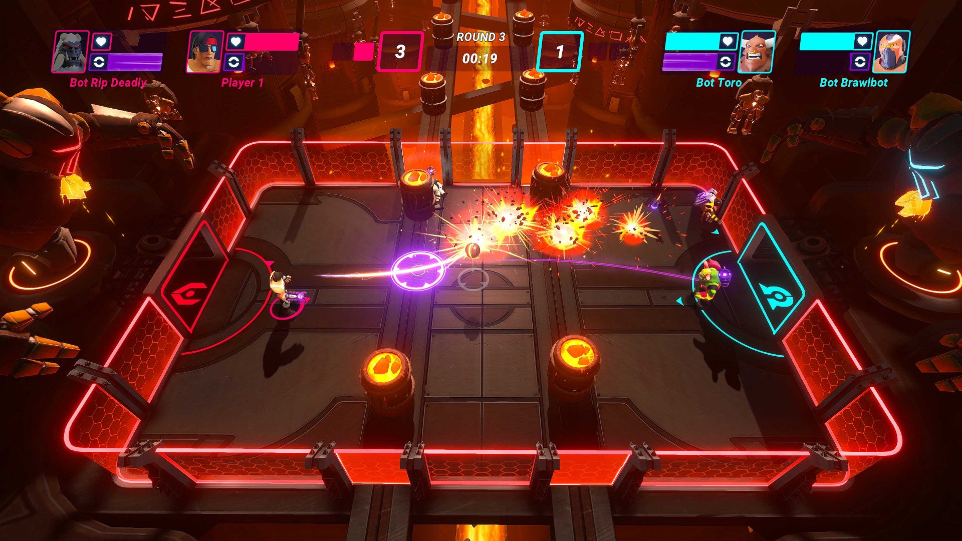 HyperBrawl Tournament - PC (Steam) — screenshot 3