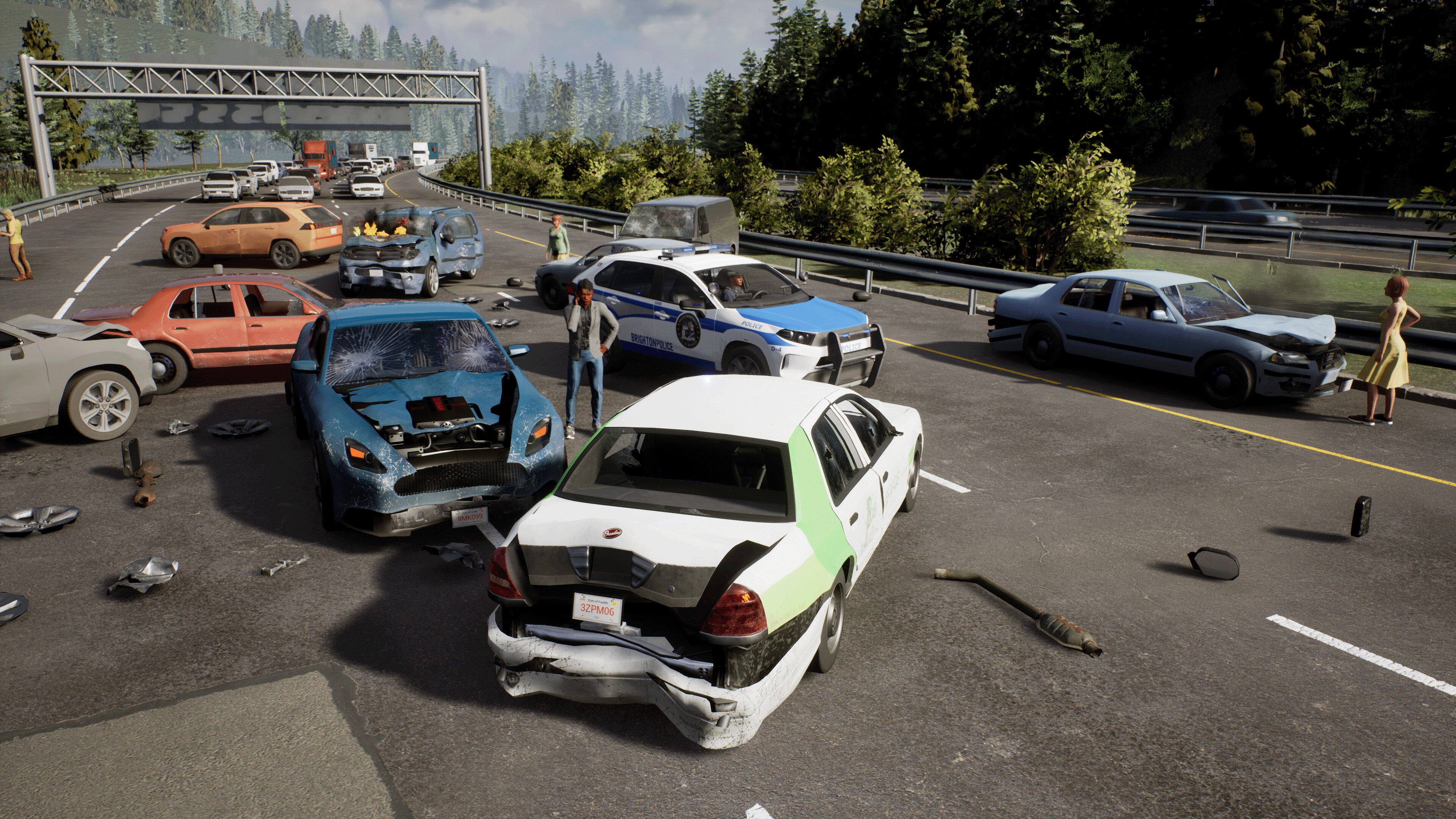 Police Simulator: Patrol Officers - Highway Patrol Expansion - PC (Steam) — screenshot 3