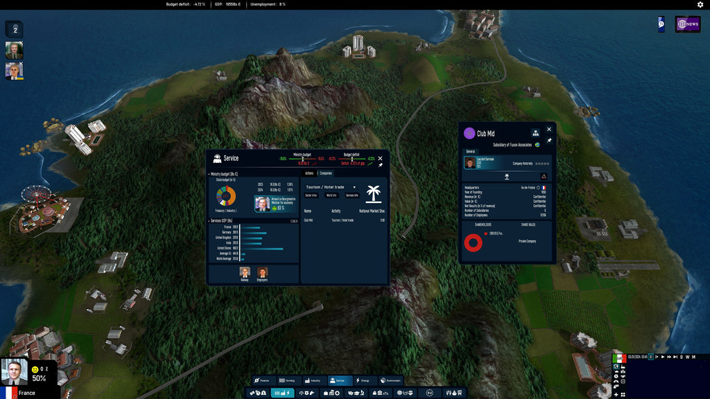 Geo-Political Simulator 5 - PC (Steam) — screenshot 1