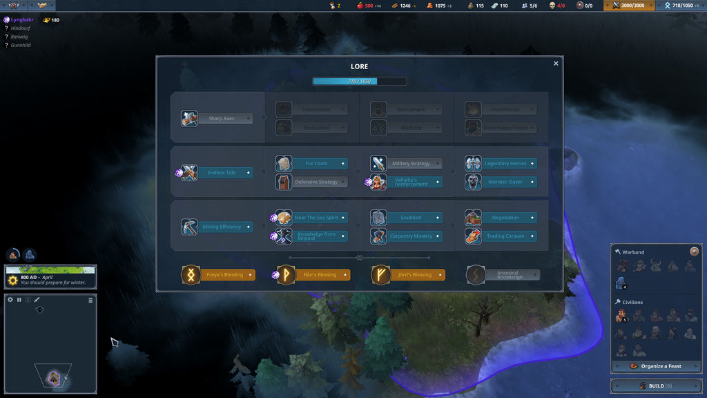 Northgard - Lyngbakr Clan of the Kraken DLC - PC (Steam) — screenshot 2