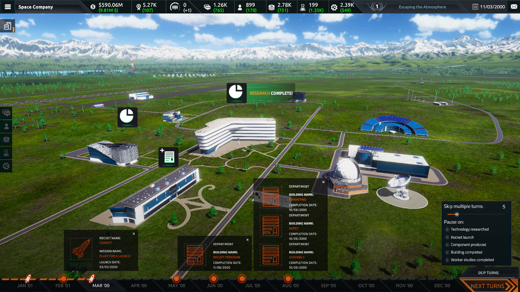 Space Company Simulator - PC (Steam) — screenshot 1