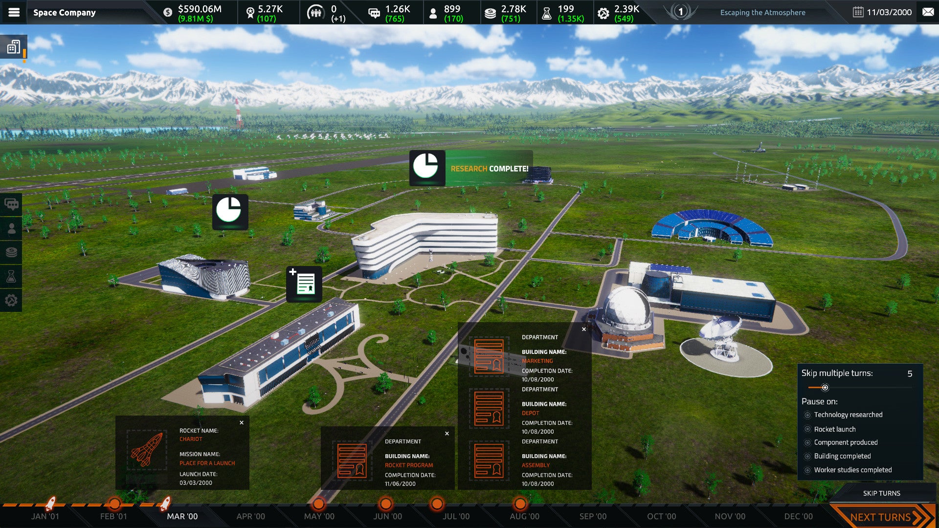 Space Company Simulator - PC (Steam) — screenshot 1