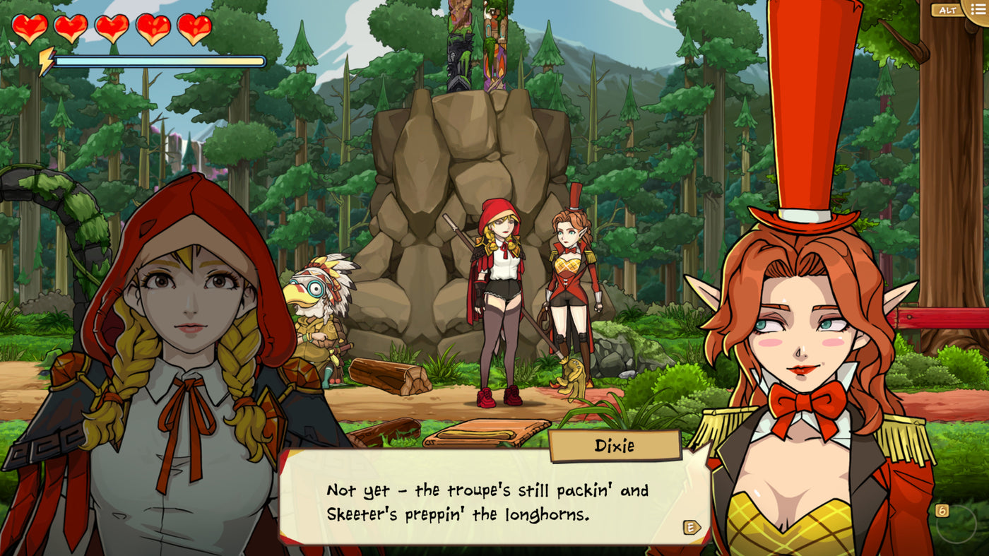 Scarlet Hood and the Wicked Wood - PC (Steam) — скриншот 2