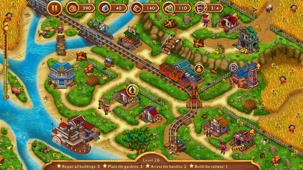 Golden Rails: Tales of the Wild West - PC (Steam) — screenshot 1