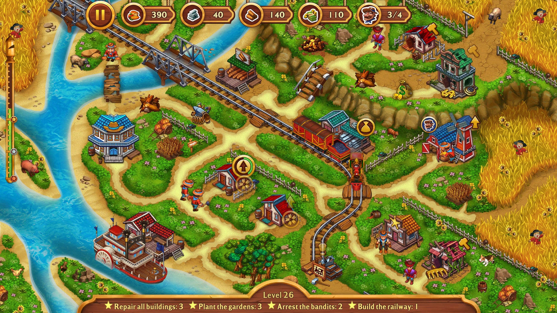 Golden Rails: Tales of the Wild West - PC (Steam) — screenshot 1