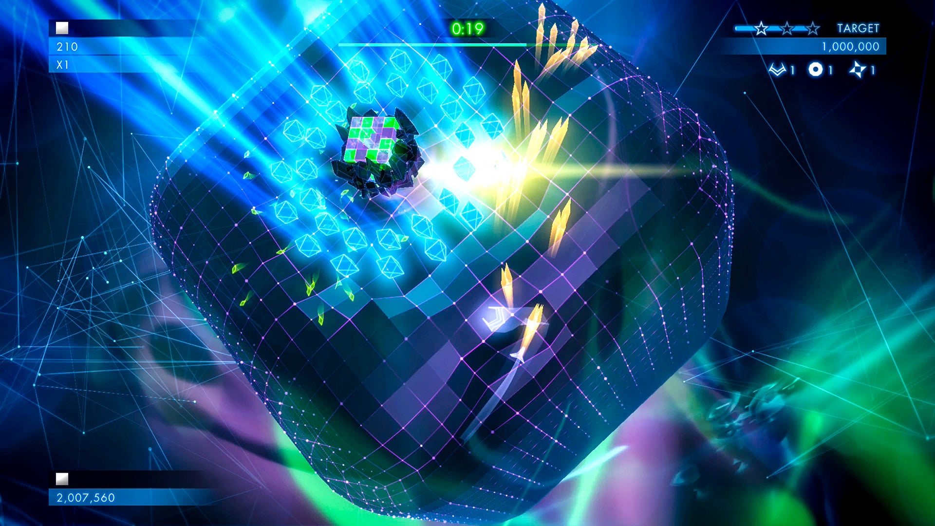 Geometry Wars 3 Dimensions Evolved - PC (Steam) — screenshot 3
