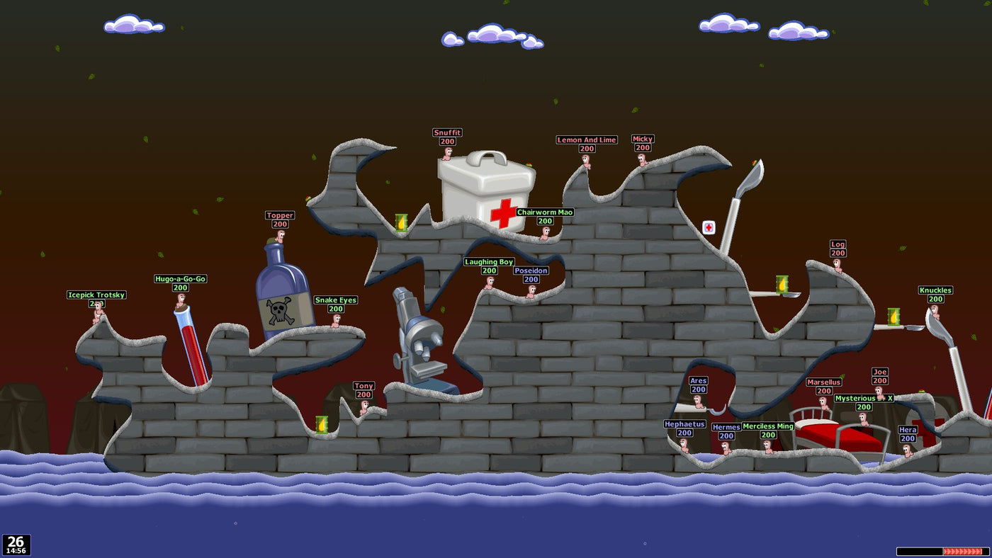 Worms World Party Remastered - PC (Steam) — скриншот 2