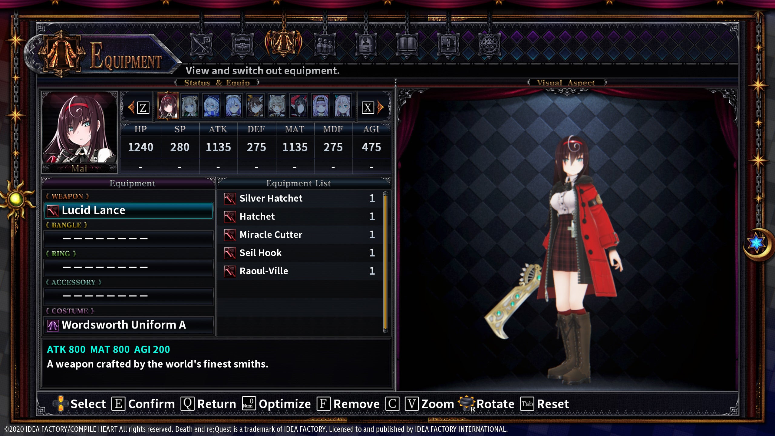 Death end re;Quest 2 - Ultimate Weapon Set DLC - PC (Steam) — screenshot 3