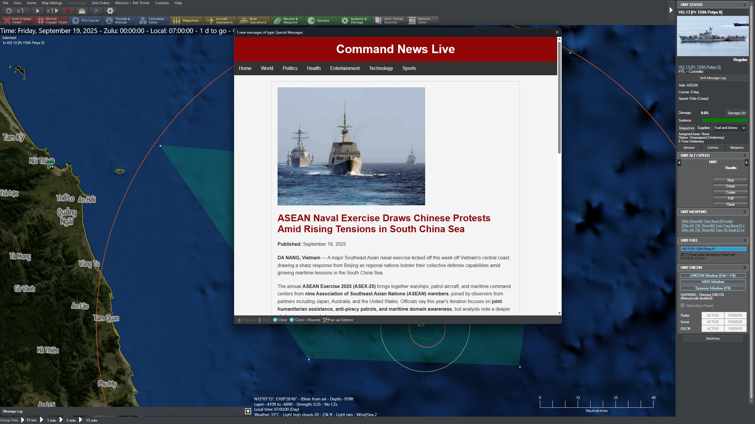 Command: Modern Operations - Tides of War DLC - PC (Steam) — screenshot 3