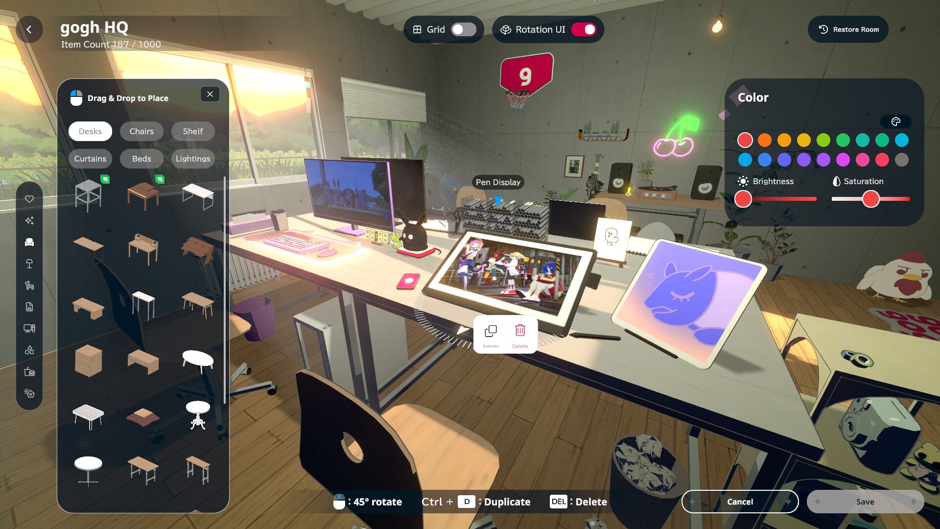 gogh: Focus with Your Avatar - PC (Steam) — screenshot 2