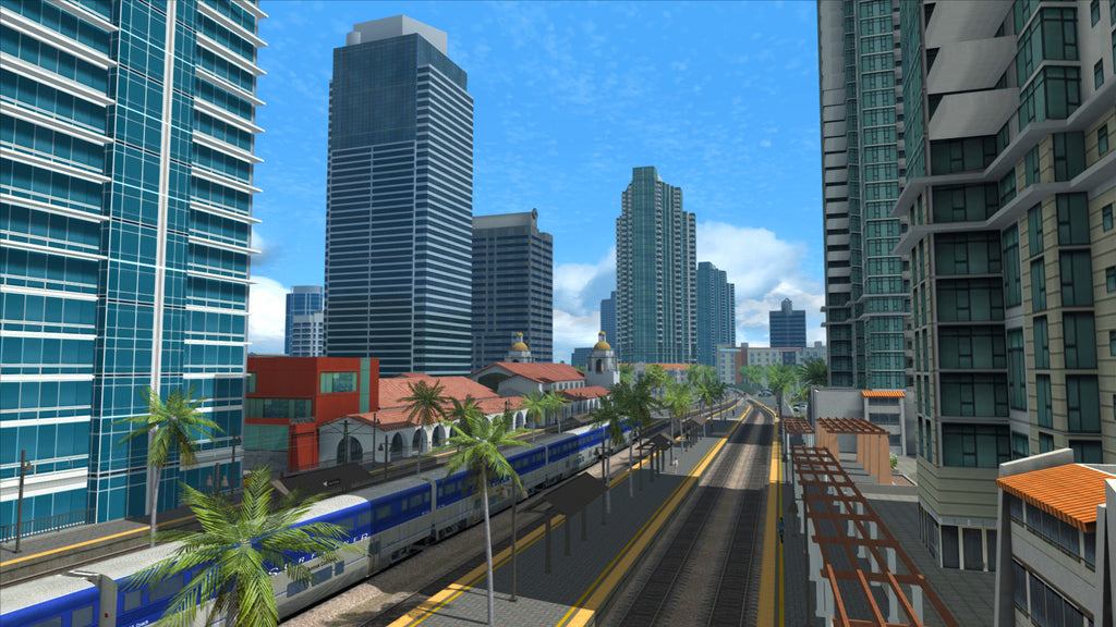 Train Simulator: Pacific Surfliner LA - San Diego Route DLC - PC (Steam) — screenshot 1