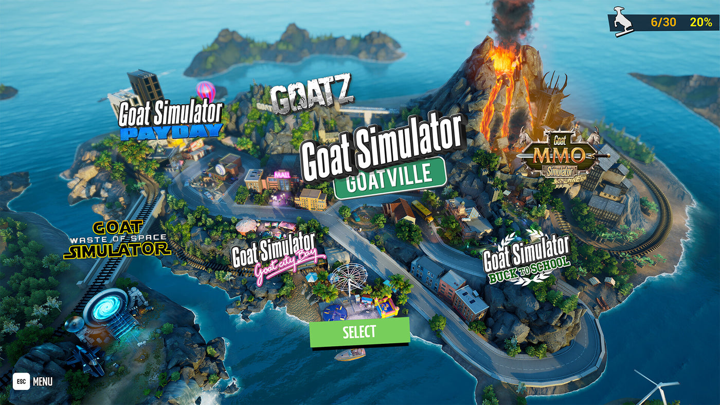 Goat Simulator: Remastered - PC (Steam) — скриншот 2