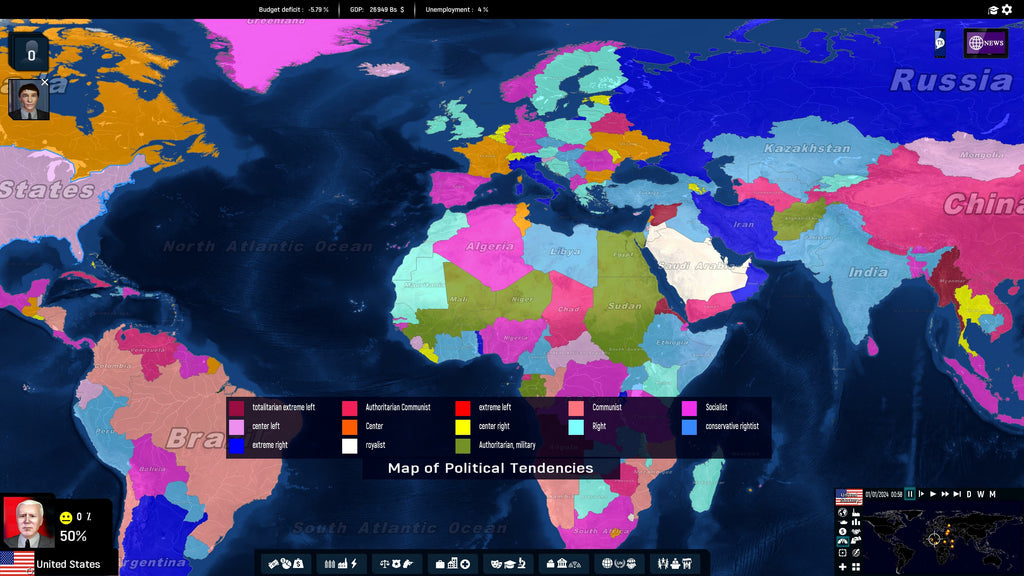 Geo-Political Simulator 5 - PC (Steam) — screenshot 2