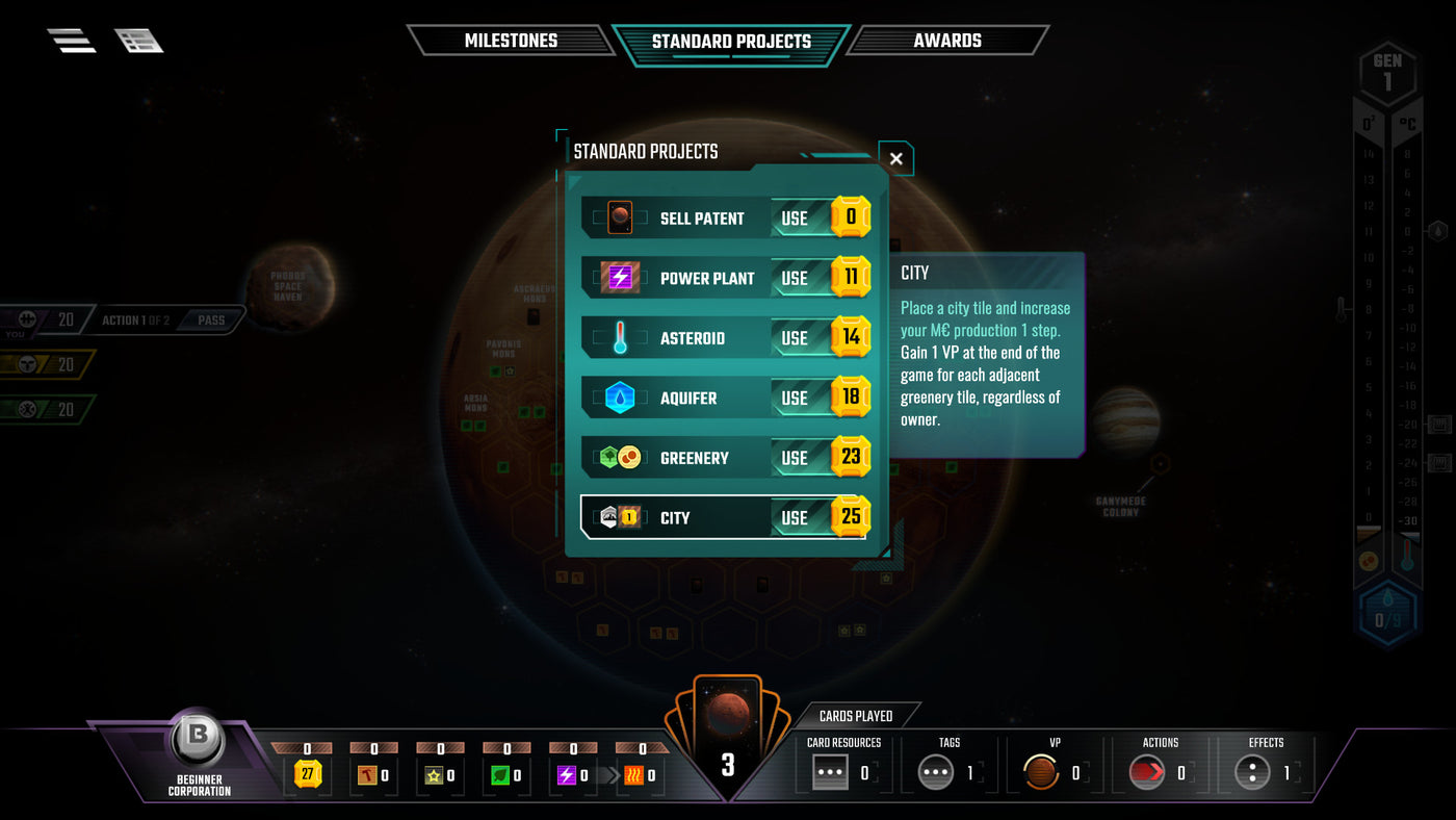 Terraforming Mars - PC (Steam) — скриншот 3