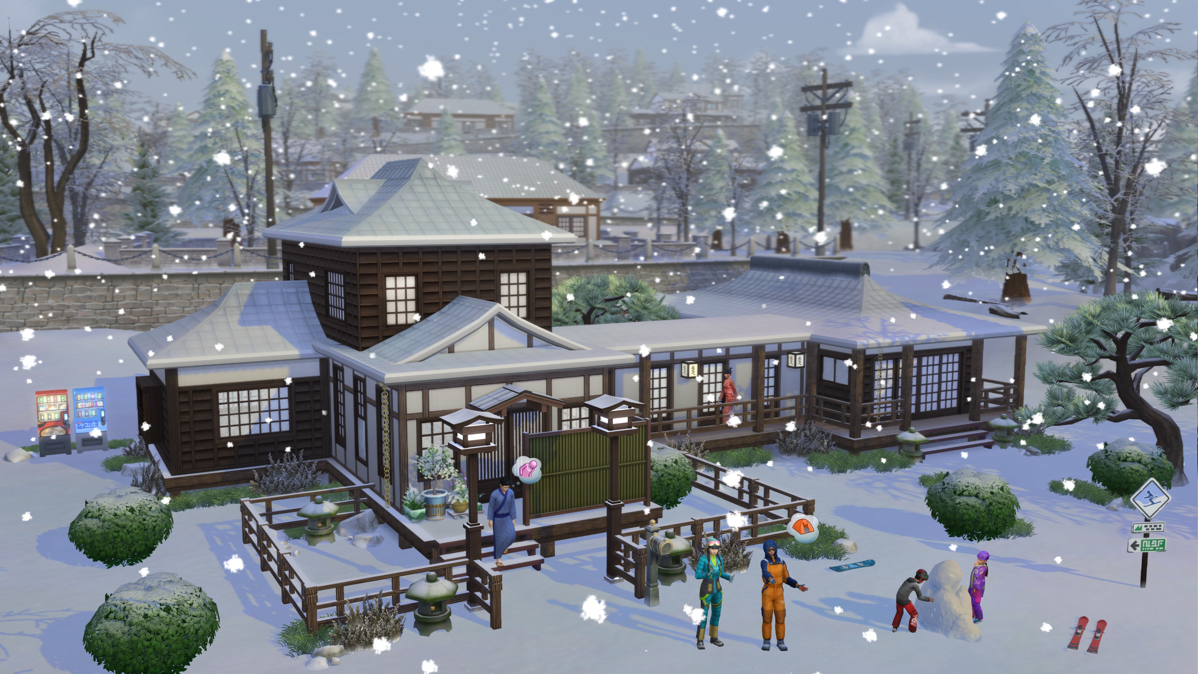 The Sims 4 - Snowy Escape DLC - PC (EA) — screenshot 3
