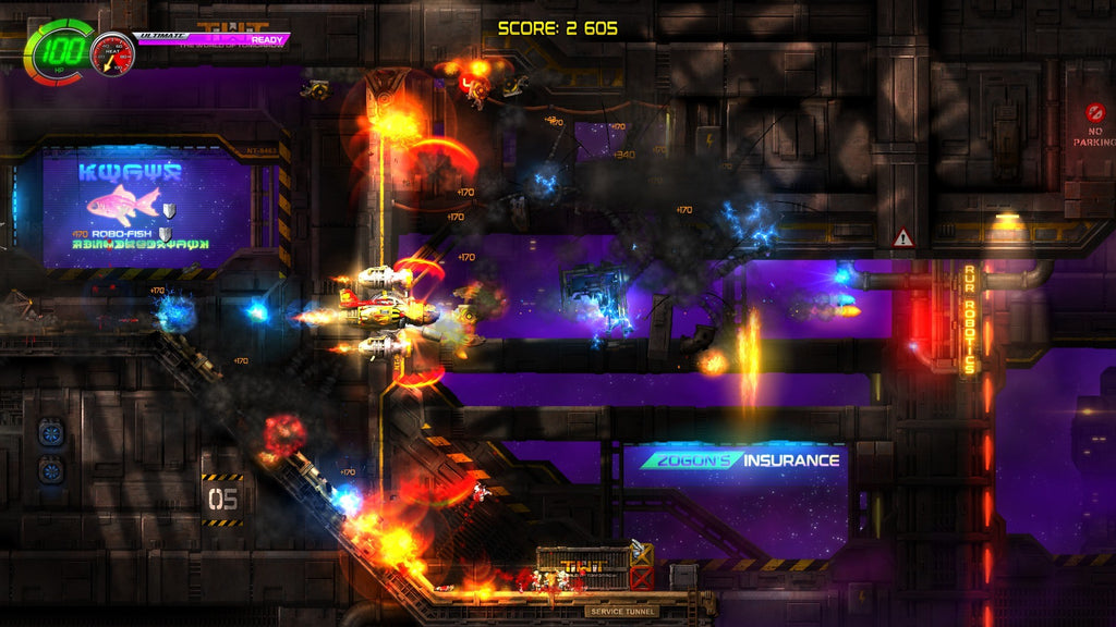 Jets'n'Guns 2 - PC (Steam) — screenshot 1