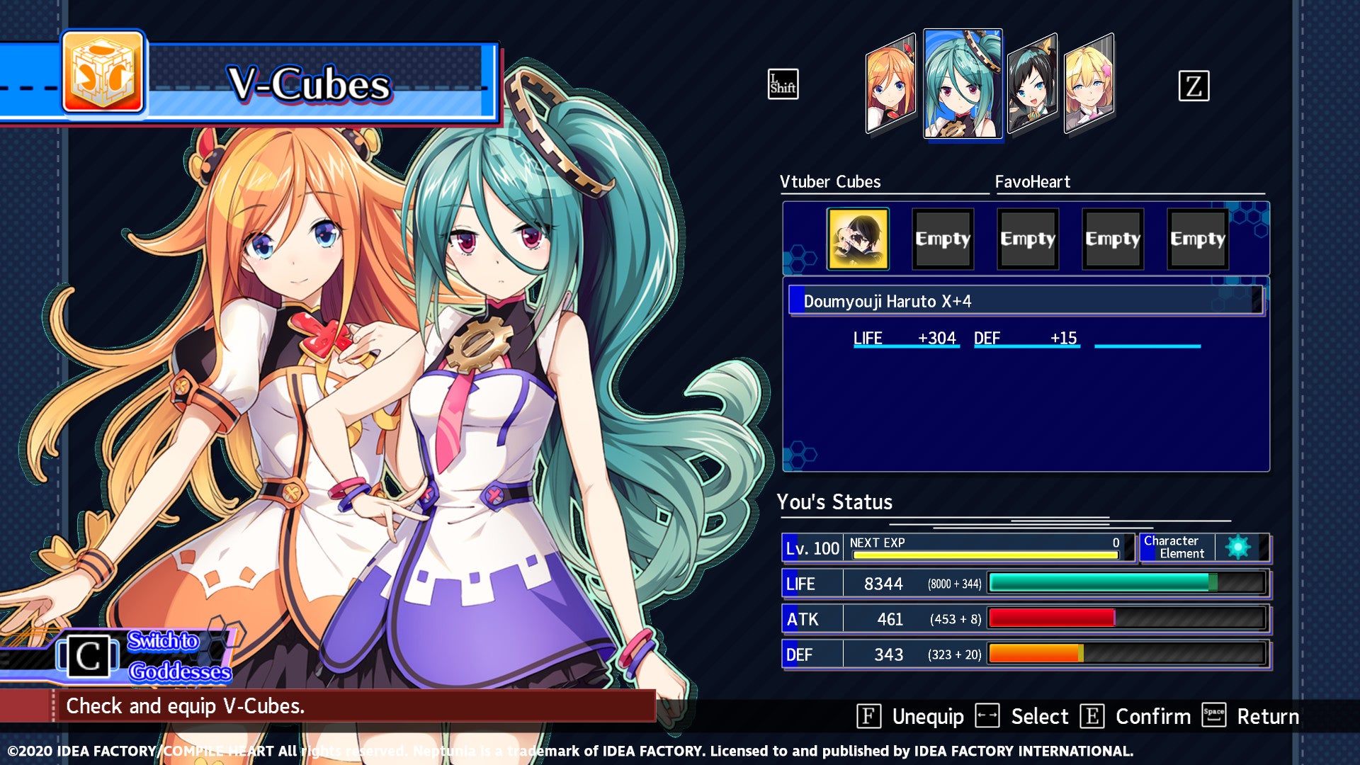 Neptunia Virtual Stars - Game Club Project Pack DLC - PC (Steam) — screenshot 3