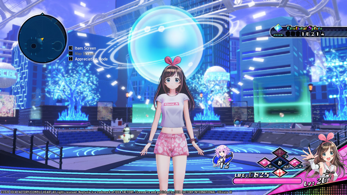 Neptunia Virtual Stars - Kizuna Ai Summer Style Outfit DLC - PC (Steam) — скриншот 2