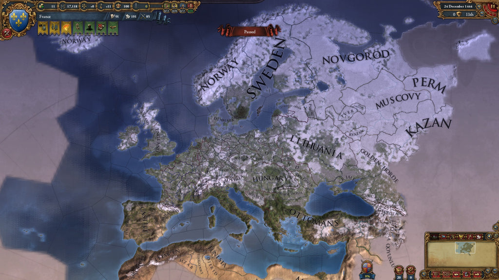 Europa Universalis IV - Art of War DLC - PC (Steam) — screenshot 1