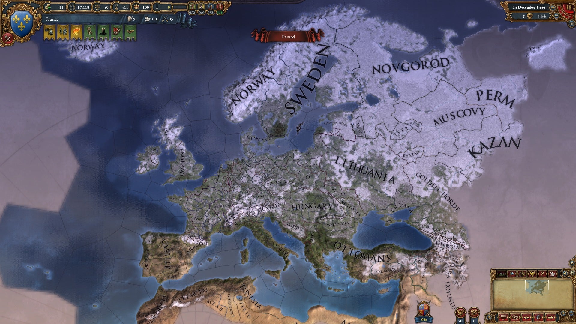 Europa Universalis IV - Art of War DLC - PC (Steam) — screenshot 1