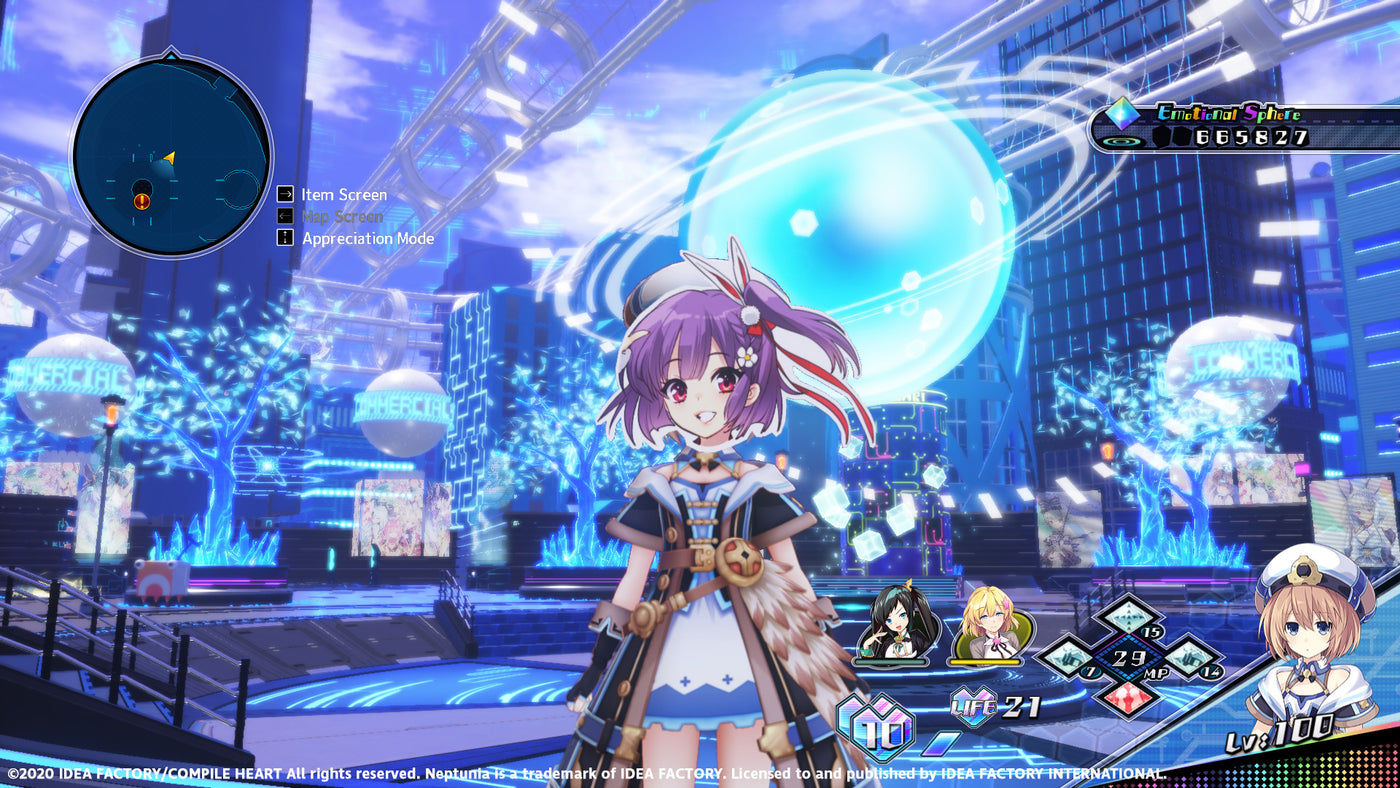 Neptunia Virtual Stars - Tenjin Kotone Pack DLC - PC (Steam) — скриншот 1