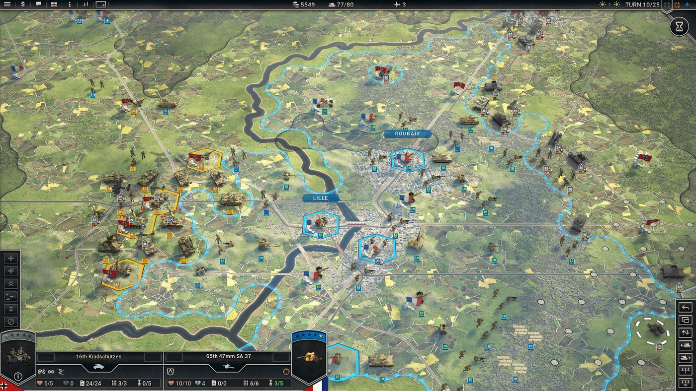 Panzer Corps 2: Axis Operations - 1940 DLC - PC (Steam) — скриншот 1