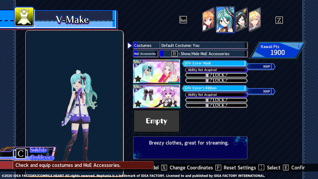 Neptunia Virtual Stars - Sifir Esirer Pack DLC - PC (Steam) — screenshot 2