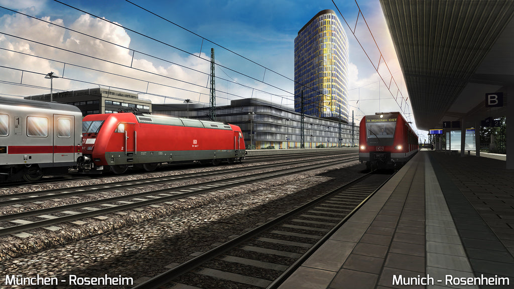 Train Simulator: Munich - Rosenheim Route Add-On DLC - PC (Steam) — screenshot 1