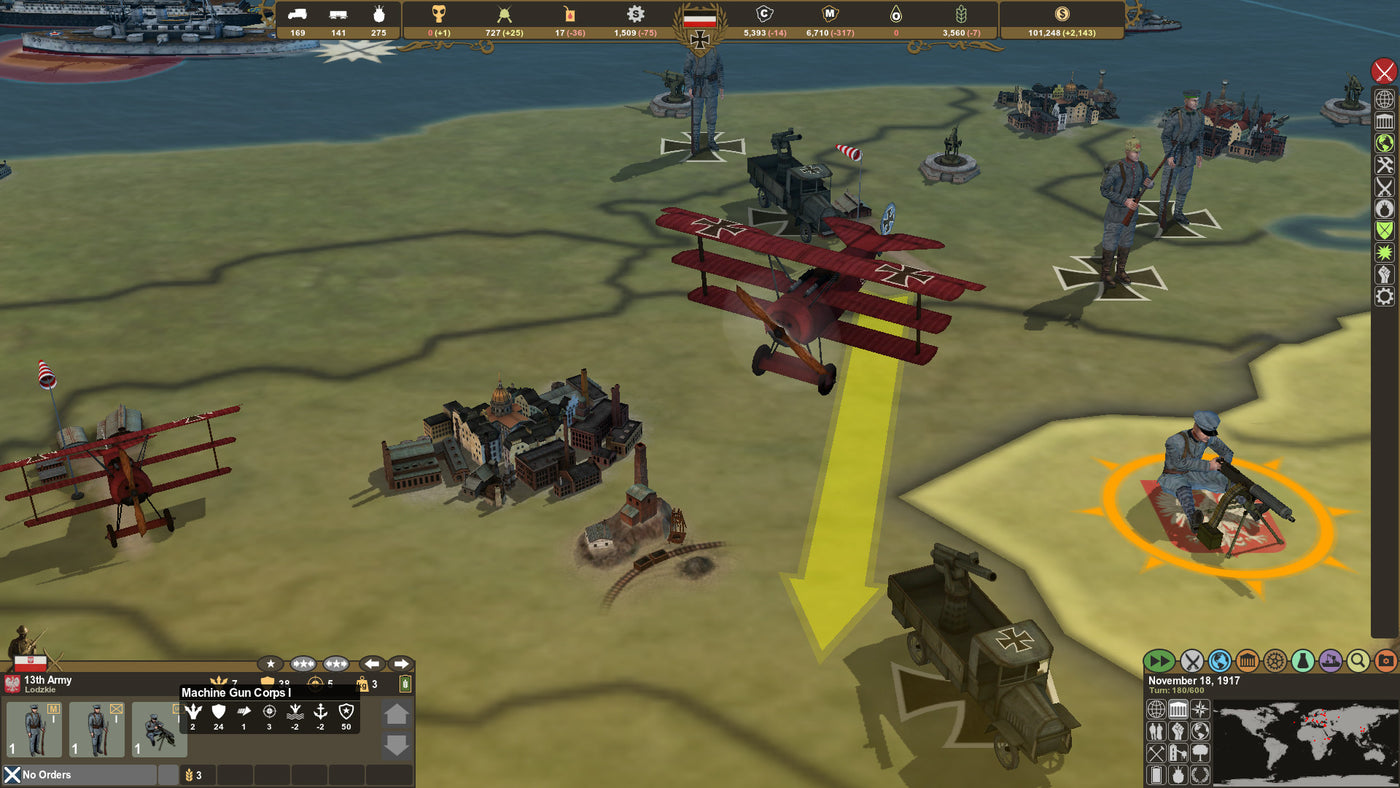 Making History: The First World War - PC (Steam) — скриншот 3