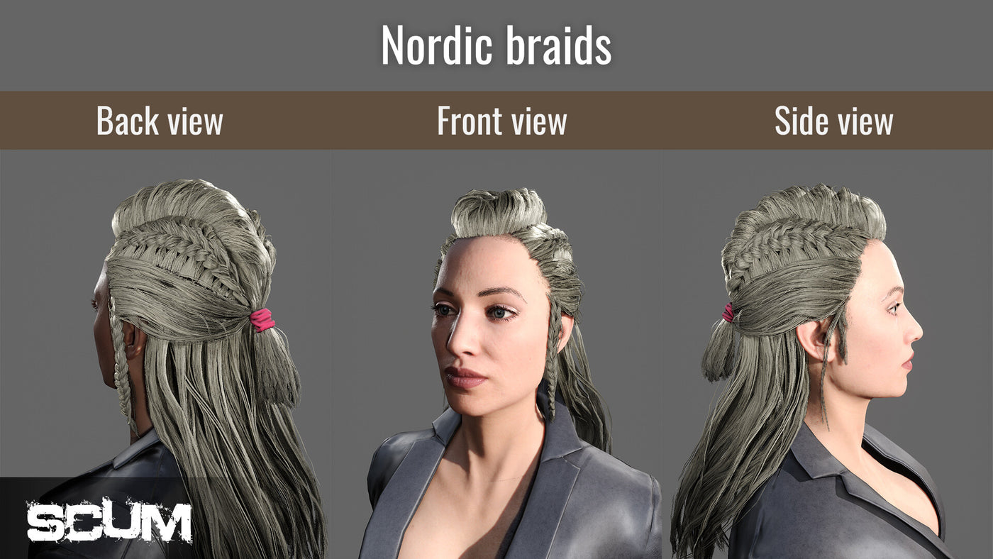 SCUM Female Hair Pack DLC - PC (Steam) — скриншот 3