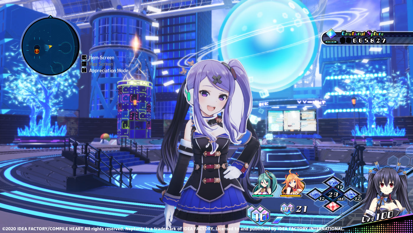 Neptunia Virtual Stars - INSIDEChan Sisters Pack DLC - PC (Steam) — скриншот 1