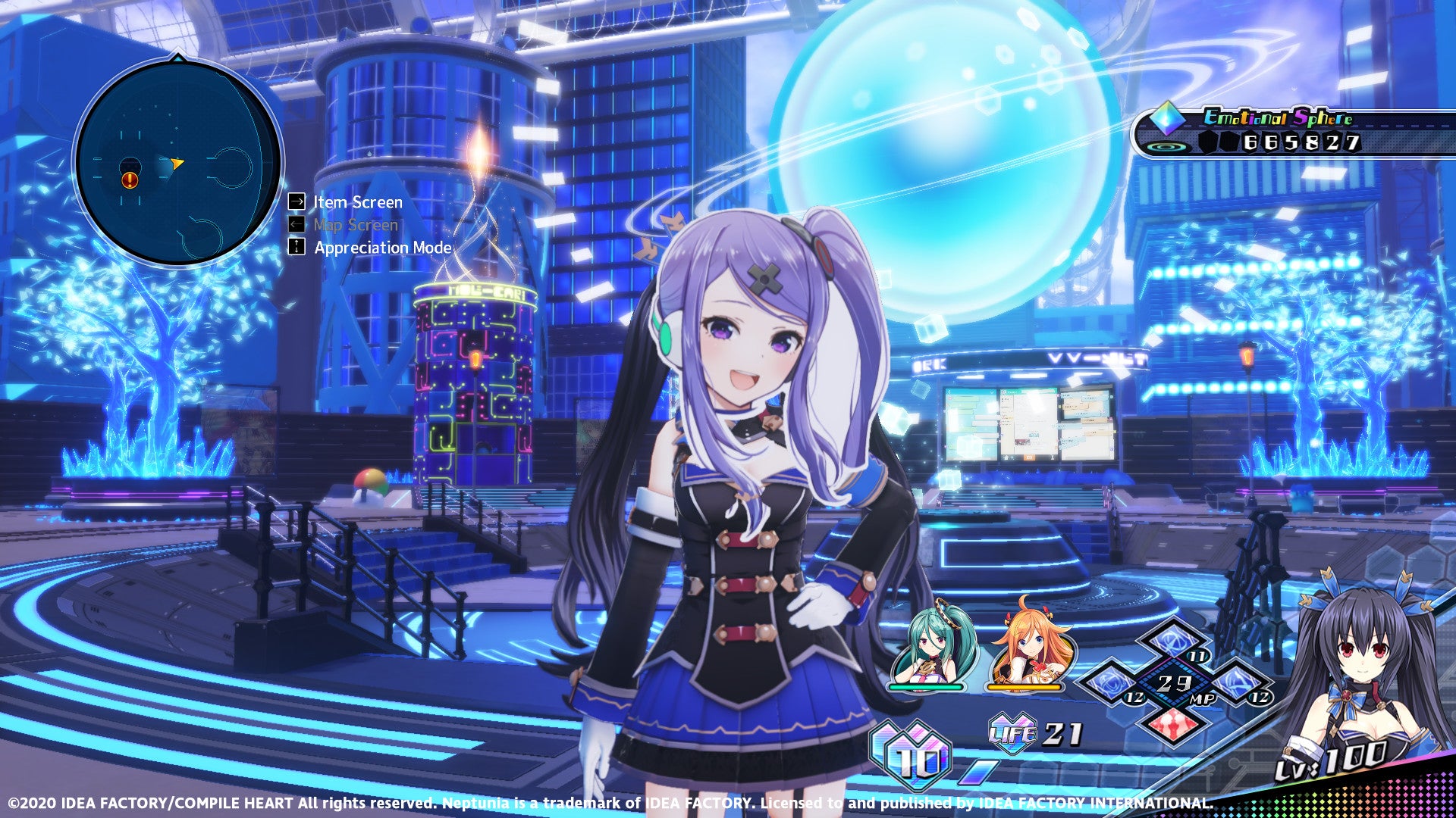 Neptunia Virtual Stars - INSIDEChan Sisters Pack DLC - PC (Steam) — screenshot 1