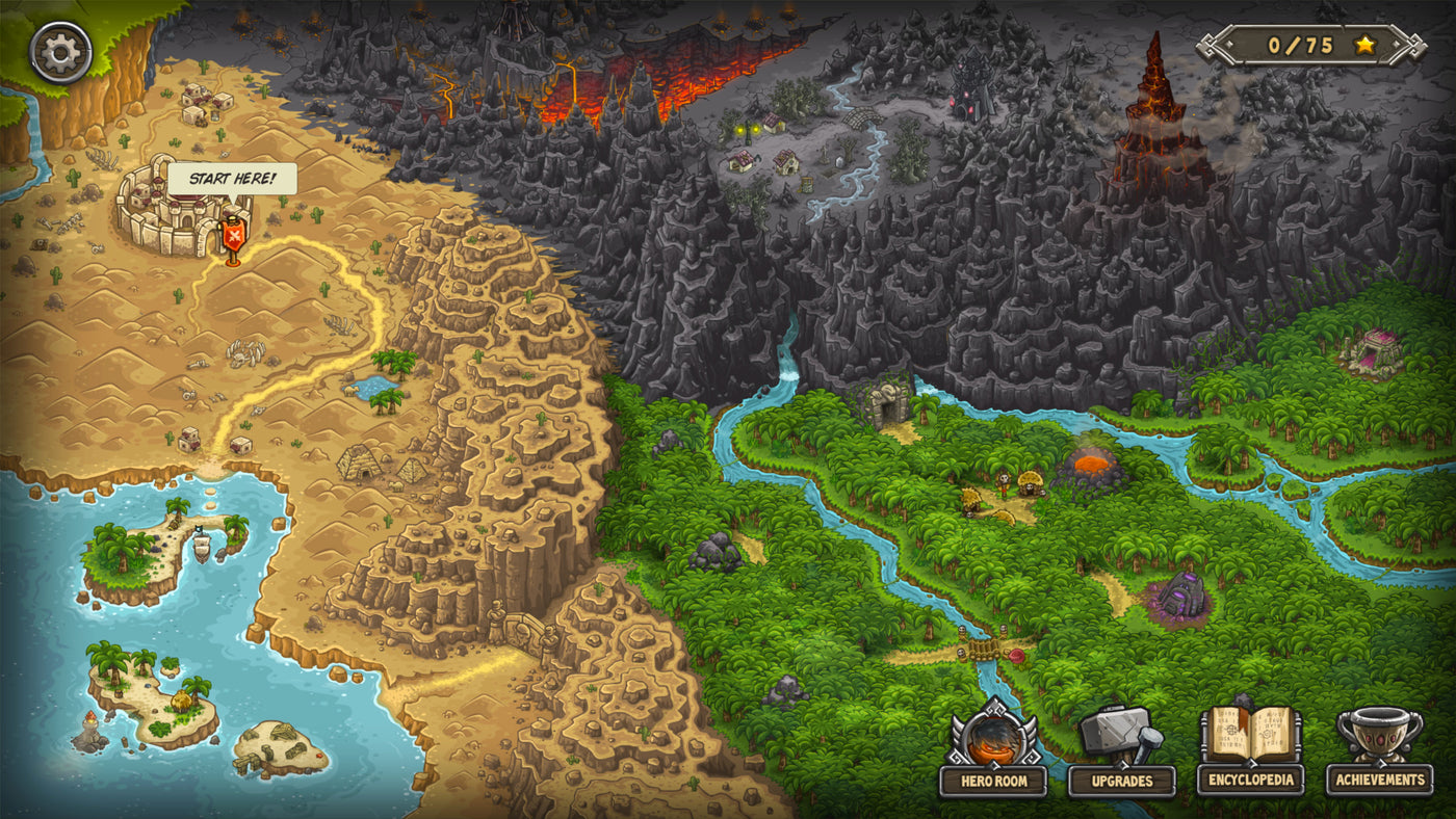Kingdom Rush Frontiers - Tower Defense - PC (Steam) — скриншот 1