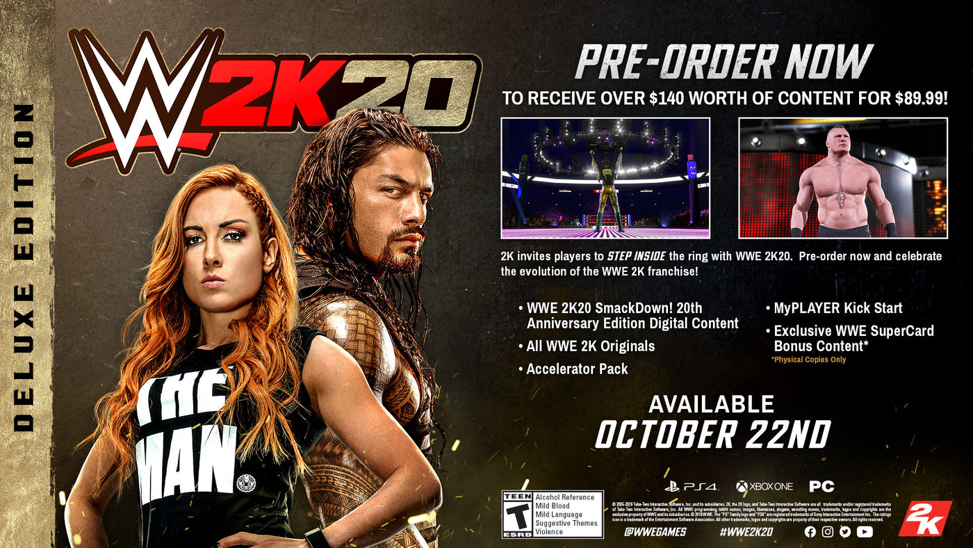 WWE 2K20 - PC (Steam) — скриншот 1