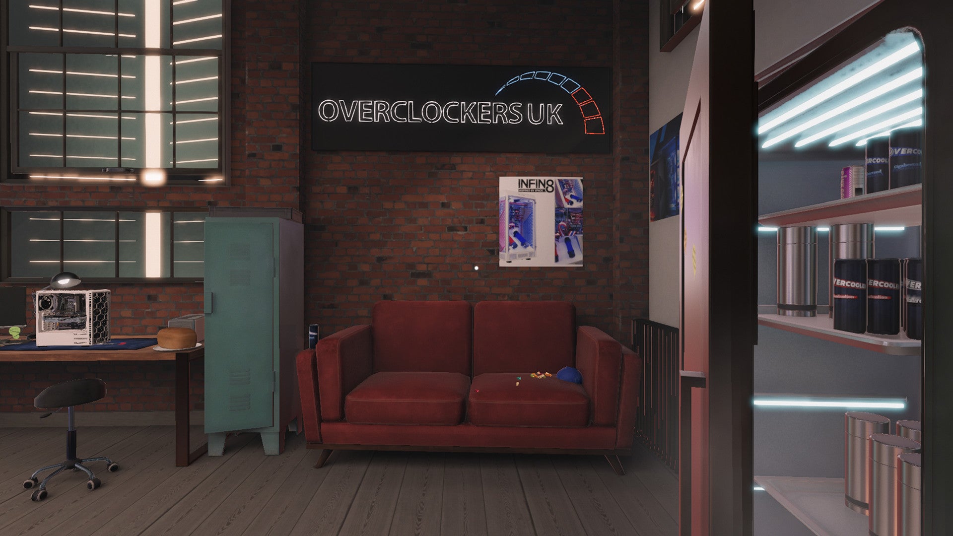 PC Building Simulator - Overclockers UK Workshop DLC - PC (Steam) — screenshot 1
