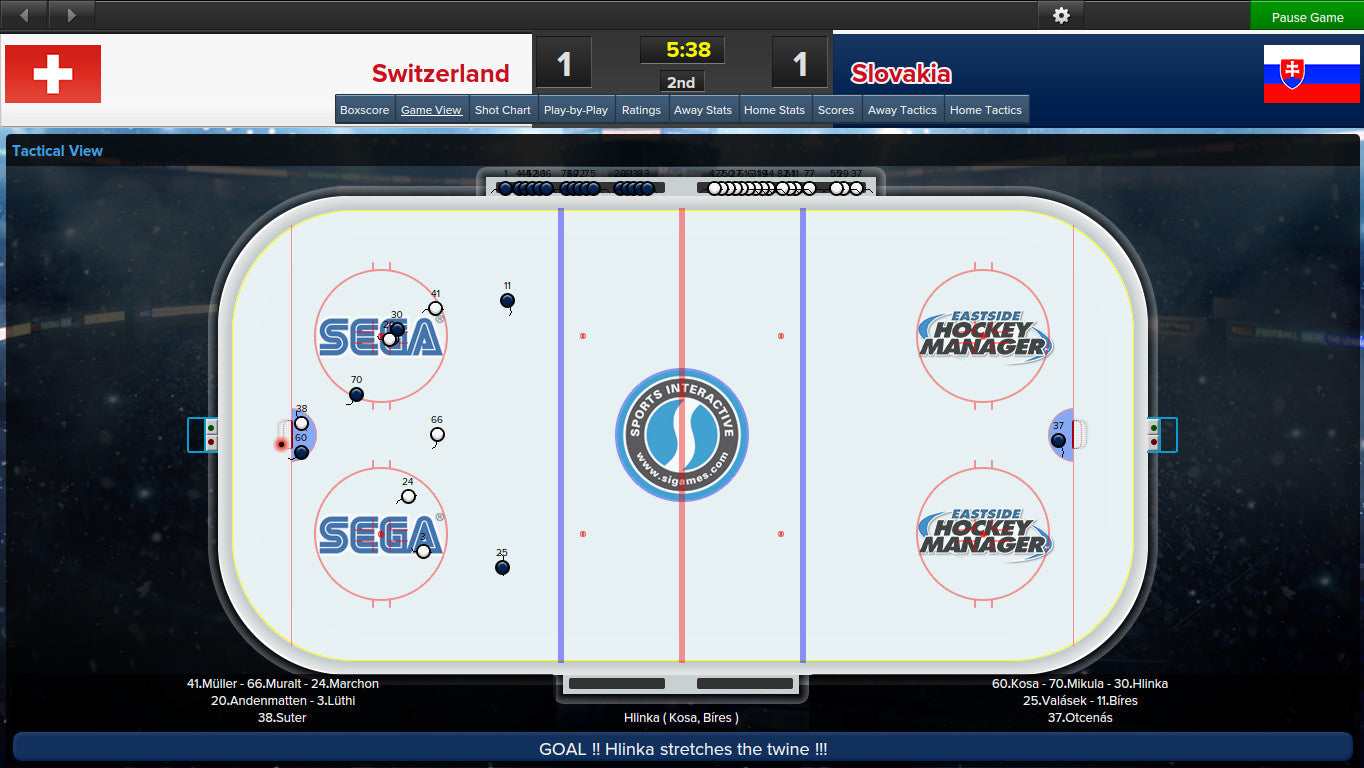 Eastside Hockey Manager - PC (Steam) — скриншот 3