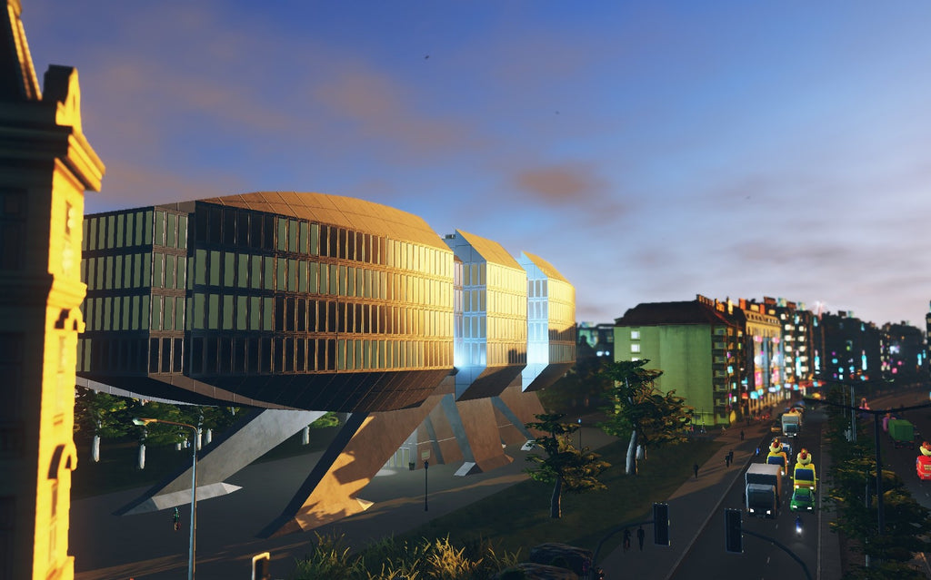 Cities: Skylines - Content Creator Pack: High-Tech Buildings screenshot