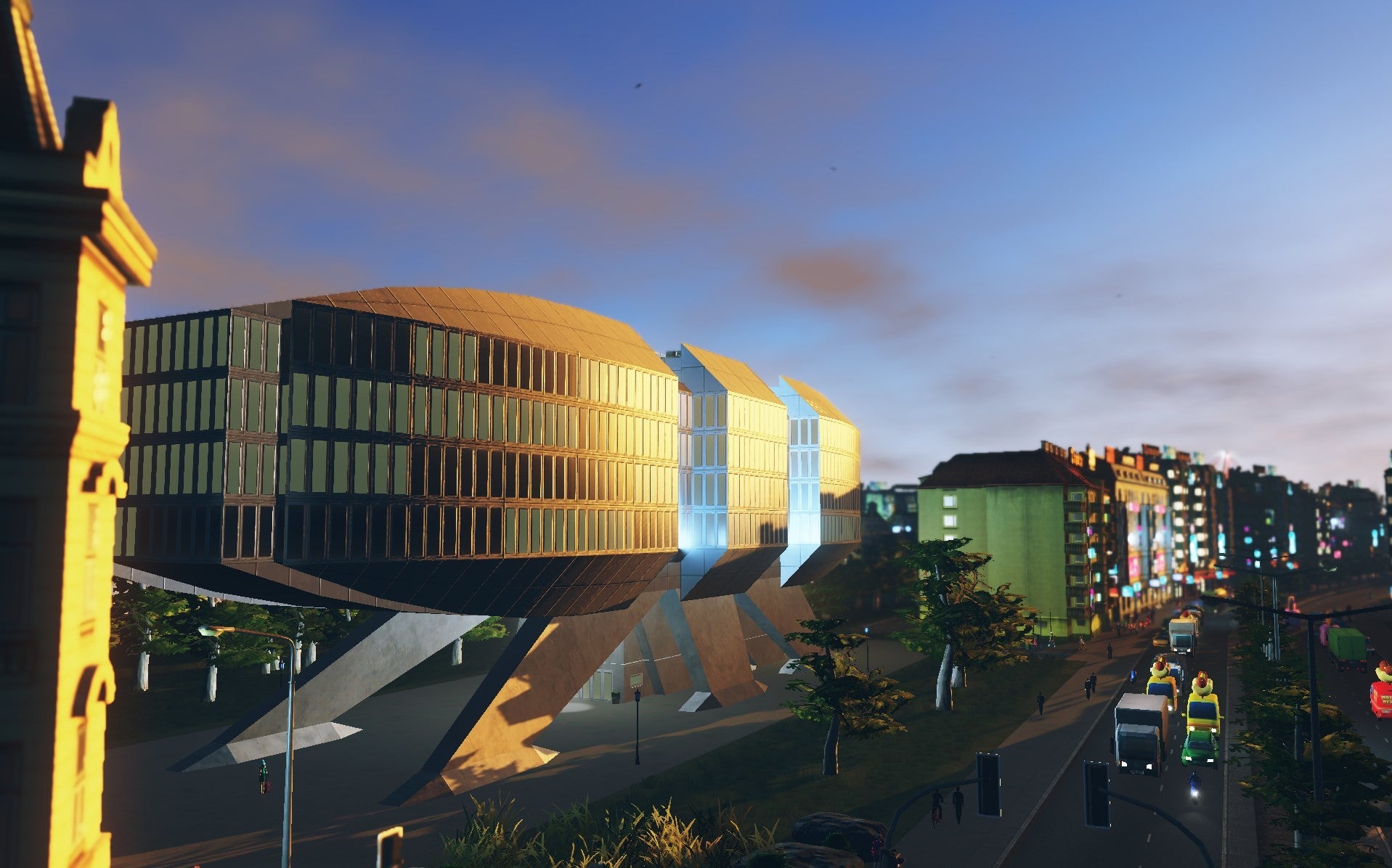 Cities Skylines - Content Creator Pack High-Tech Buildings DLC - PC (Steam) — screenshot 3
