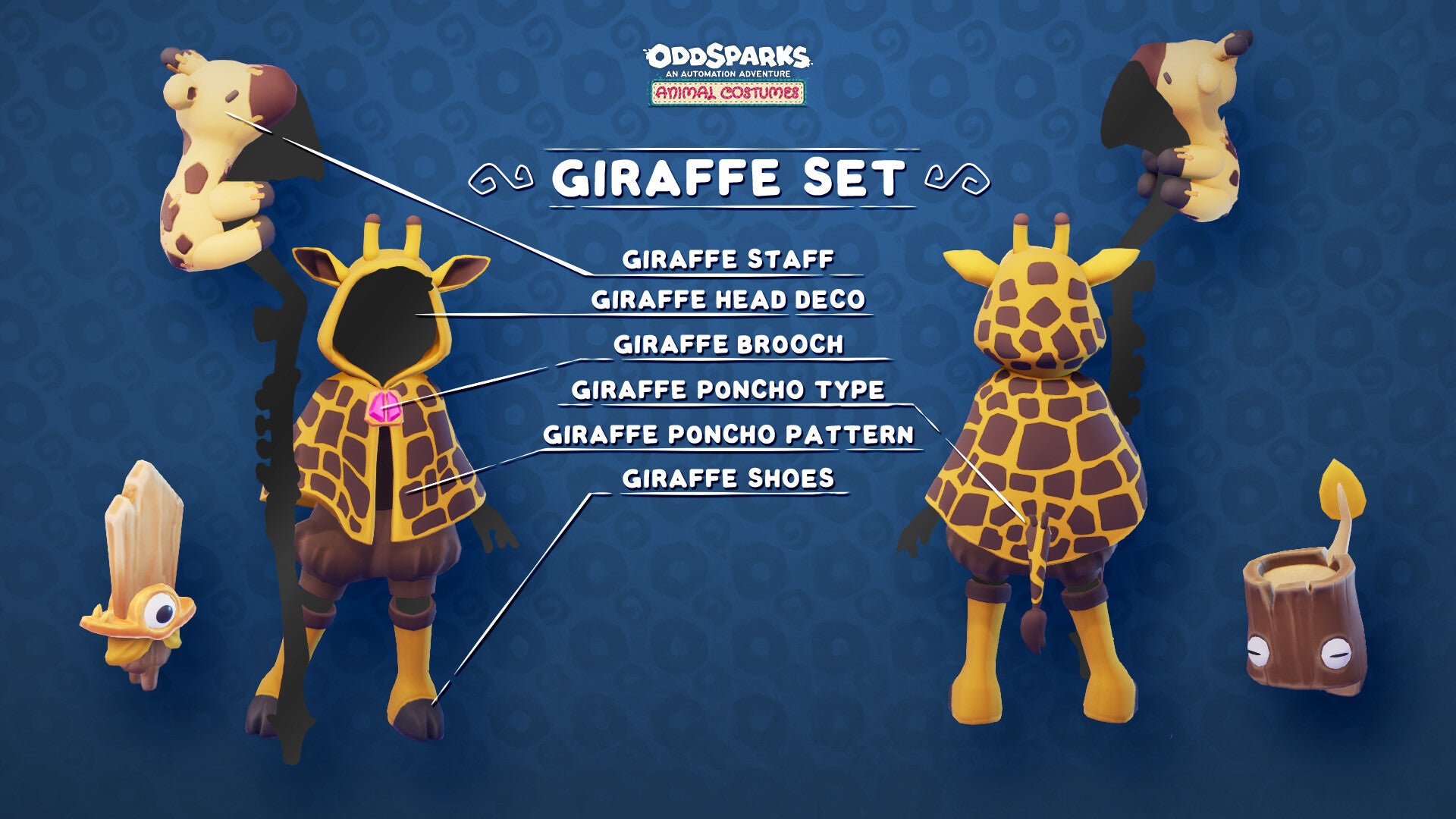 Oddsparks: An Automation Adventure - Tailor's Animal Costumes Pack DLC - PC (Steam) — screenshot 3