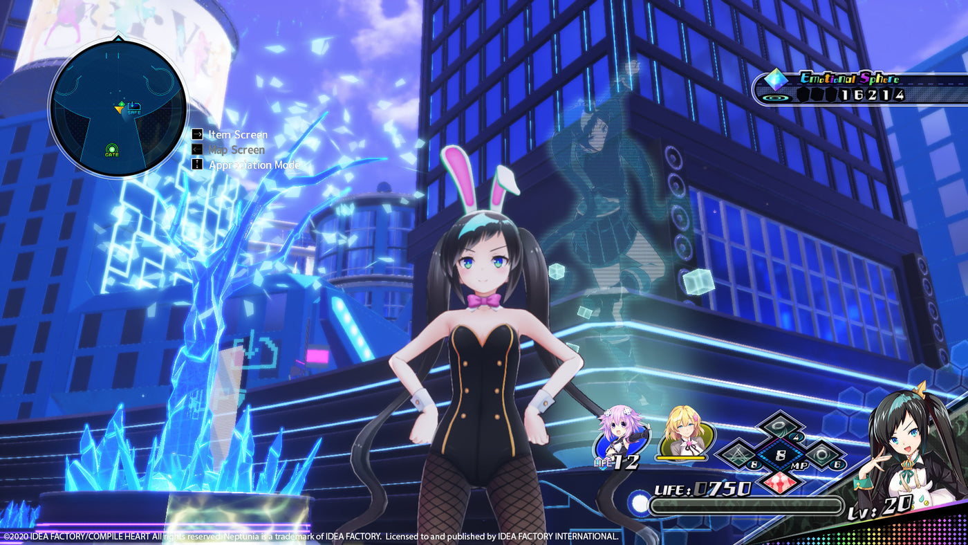 Neptunia Virtual Stars - Bunny Outfit- V-Idol Set DLC - PC (Steam) — скриншот 3