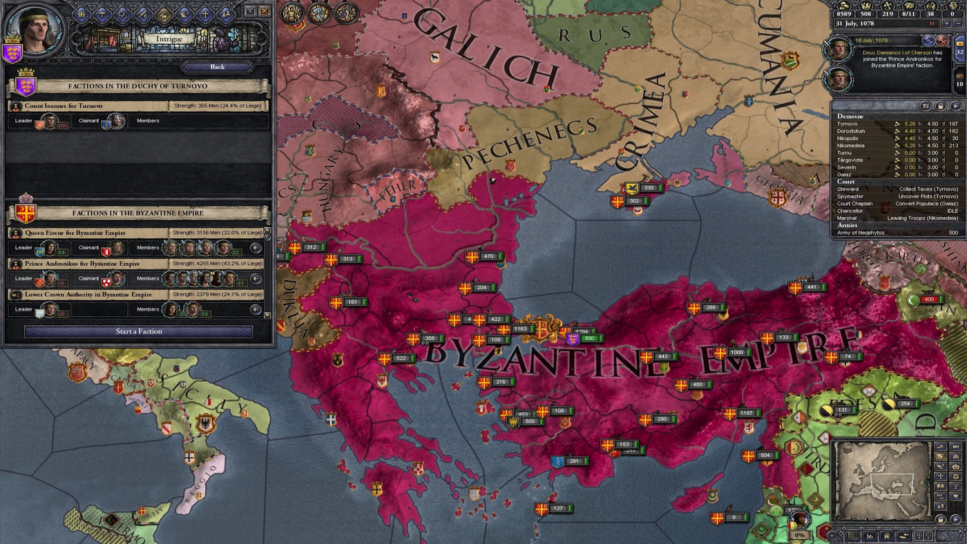 Crusader Kings II - Legacy of Rome DLC - PC (Steam) — скриншот 3