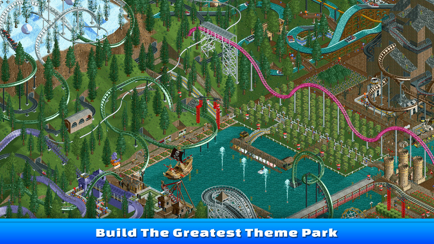 RollerCoaster Tycoon Classic - PC (Steam) — скриншот 1