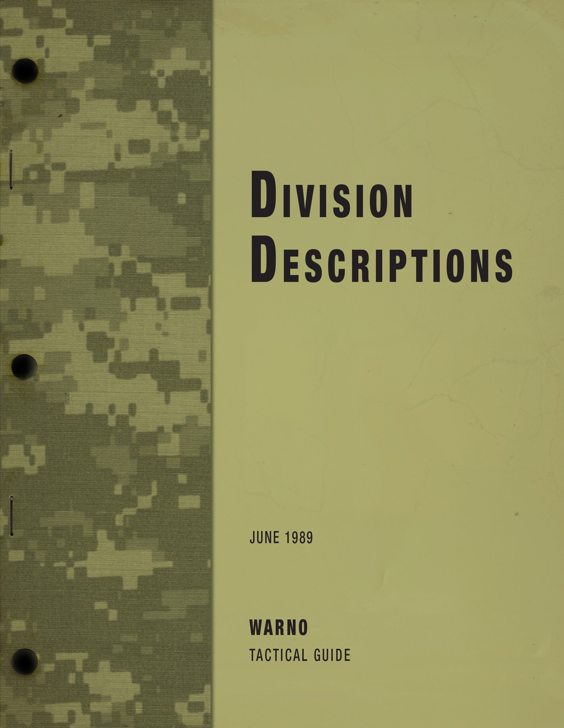 WARNO - Digital Guides DLC - PC (Steam) — screenshot 1