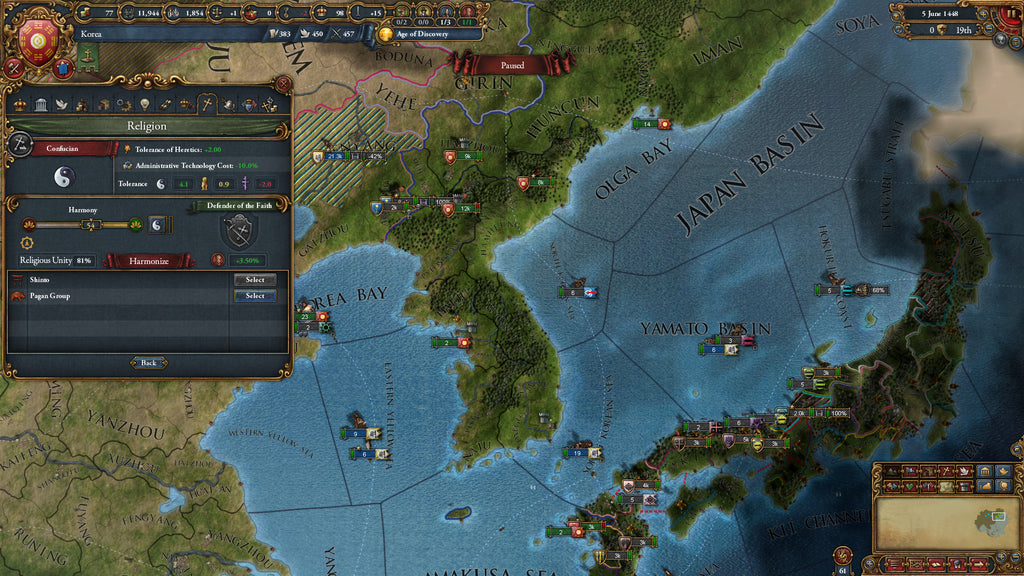 Europa Universalis IV - Mandate of Heaven DLC - PC (Steam) — screenshot 2