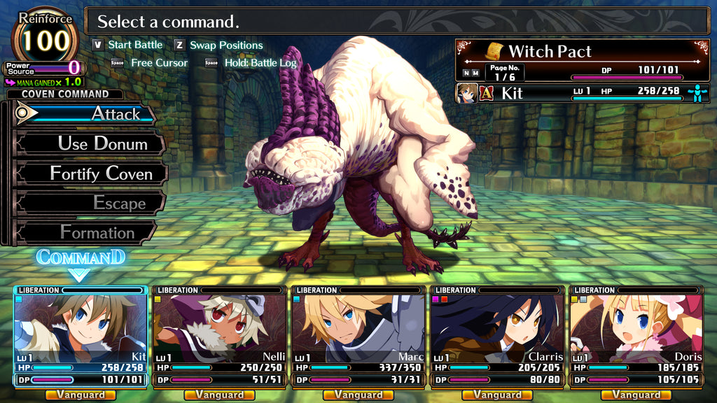 Labyrinth of Galleria: The Moon Society - PC (Steam) — screenshot 1