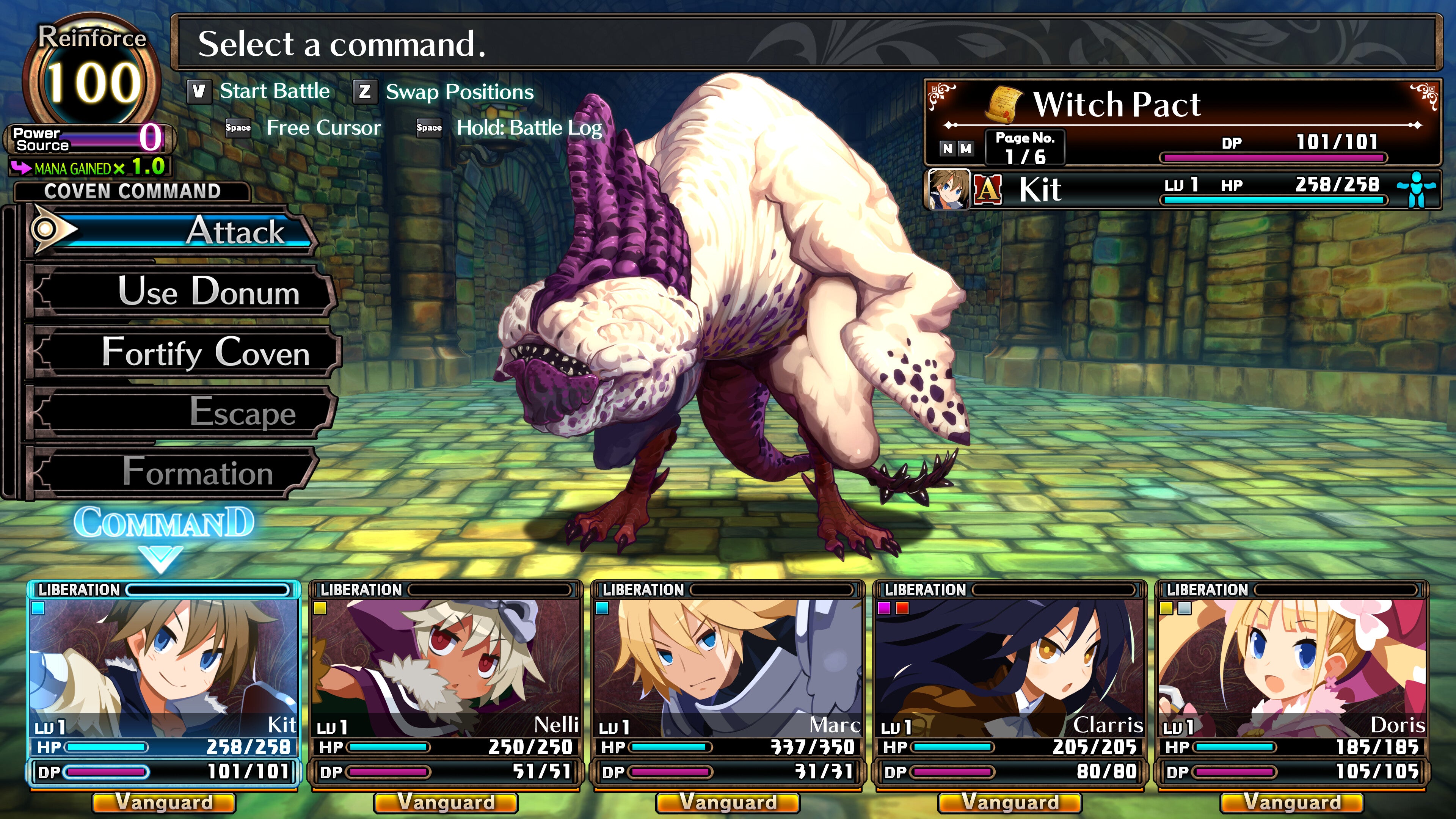 Labyrinth of Galleria: The Moon Society - PC (Steam) — screenshot 1